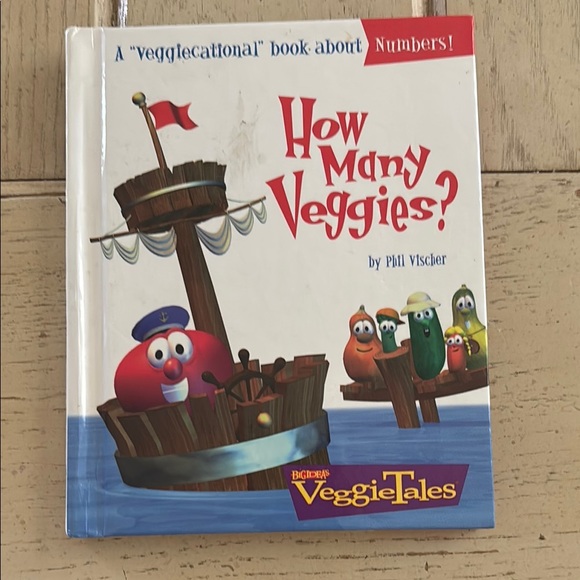 VeggieTales 'How Many Veggies?' Book - Picture 1 of 9